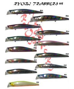 Ryobi Trappers Dash Minnow 115mm