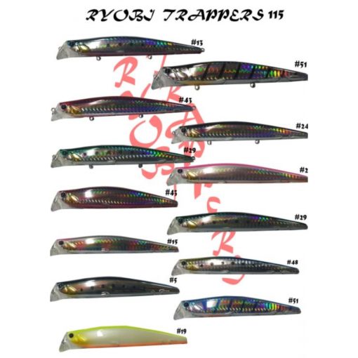 Ryobi Trappers Dash Minnow 115mm
