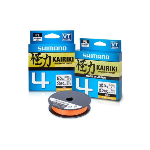 Shimano kairiki 4 κλωνο Νήμα Steel Gray 150m