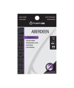 Oceanic Team Aberdeen Hook H13201BN Pressing Needle Point – Black Nickel